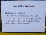 18.6.2016 - Chotěboř: JŘ ve skutečnosti nebyl dodržován, odjezd ohlašoval pán s megafonem na rameni © Dominik Havel