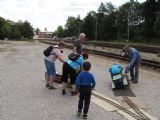 18.6.2016 - Chotěboř: občas se nedobrzdilo nebo vykolejilo © Dominik Havel