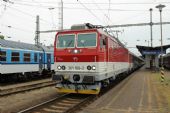 27.06.2016 - Hranice na Moravě: 361.109-2 v čele EC 129 ''Vsacan'' Praha hl.n. - Žilina © Karel Furiš