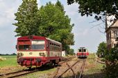 25.6.2016 - Bošice: příjezd Os 19315 © Jiří Řechka