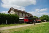 Chambray; jižní sekce muzejky;  Chemin de Fer de la Vallée de L ´Eure; 17.5.2015 © Filip Kuliš