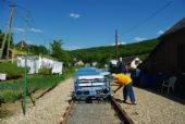 Vélorail d´Austreberthe; Pont des Vieux - St. Paër; jižní sekce; 13.5.2015 © Filip Kuliš