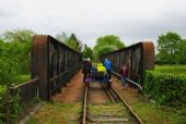 Vélorail Vallée de la Vire; St. Conde sur Vire - Gourfaleur; 14.5.2015 © Filip Kuliš