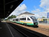 6.7.2016 - Bischofswerda: Desiro odjíždí dále do Drážďan © Dominik Havel