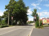 6.7.2016 - Görlitz: křížení tramvajové tratě a silnice © Dominik Havel