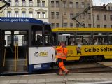 6.7.2016 - Görlitz: zabezpečení tramvajového provozu © Dominik Havel