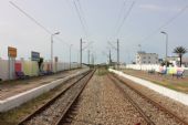 01.06.2016 - station Mahdia Z.T.: koleje od přechodu k severnímu zhlaví © PhDr. Zbyněk Zlinský