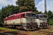 8.7.2016 - PJ Děčín: 754.061, 754.051 na paprscích točny © Jiří Řechka