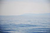 Pohled z paluby parníku Montreux na východní část Ženevského jezera směrem k Montreux, 26.6.2014 © Lukáš Uhlíř