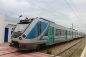 04.06.2016 - station Mahdia Z.T.: EMU 23 jako vlak 520 Mahdia - Sousse Bab Jedid © PhDr. Zbyněk Zlinský