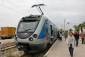 04.06.2016 - gare Mahdia: EMU 20 jako vlak 507 Sousse Bab Jedid - Mahdia © PhDr. Zbyněk Zlinský