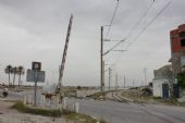 04.06.2016 - Mahdia: detail přejezdu na Avenue Farhat Hached © PhDr. Zbyněk Zlinský