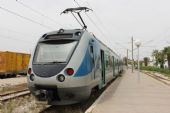 04.06.2016 - gare Mahdia: EMU 21 jako vlak 515/528 ze/do Sousse Bab Jedid © PhDr. Zbyněk Zlinský
