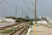 04.06.2016 - station Mahdia Z.T.: EMU 23 přijíždí jako vlak 521 Sousse Bab Jedid - Mahdia © PhDr. Zbyněk Zlinský