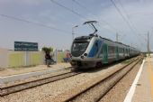 04.06.2016 - station Mahdia Z.T.: EMU 23 přijíždí jako vlak 521 Sousse Bab Jedid - Mahdia © PhDr. Zbyněk Zlinský