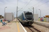 04.06.2016 - station Mahdia Z.T.: EMU 21 odjíždí jako vlak 528 Mahdia - Sousse Bab Jedid © PhDr. Zbyněk Zlinský