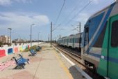 07.06.2016 - station Mahdia Z.T.: EMU 04 odjíždí jako vlak 519 Sousse Bab Jedid - Mahdia © PhDr. Zbyněk Zlinský