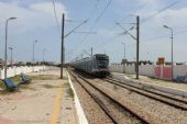 07.06.2016 - station Mahdia Z.T.: EMU 04 odjíždí jako vlak 519 Sousse Bab Jedid - Mahdia © PhDr. Zbyněk Zlinský