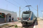 07.06.2016 - station Mahdia Z.T.: EMU 23 odjíždí jako vlak 528 Mahdia - Sousse Bab Jedid © PhDr. Zbyněk Zlinský