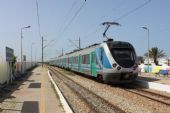 07.06.2016 - station Mahdia Z.T.: EMU 01 odjíždí jako vlak 532 Mahdia - Sousse Bab Jedid © PhDr. Zbyněk Zlinský