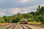 16.7.2016 - Vejprty: 642.555/642.055 při odjezdu © Jiří Řechka