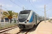 12.06.2016 - gare Mahdia: EMU 22 odjede jako vlak 530 Mahdia - Sousse Bab Jedid © PhDr. Zbyněk Zlinský