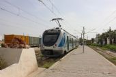 12.06.2016 - gare Mahdia: EMU 03 přijela jako vlak 523 Sousse Bab Jedid - Mahdia © PhDr. Zbyněk Zlinský