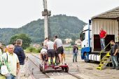 20.8.2016 - Děčín-Loubí, přístav: družstvo Cardofitness Děčín na startu © Jiří Řechka