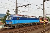 20.8.2016 - Děčín hl.n.: 383.002 v ČR © Jiří Řechka