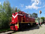 Železniční muzeum v Rize, lokomotiva TGM3B-2804, 8.7.2016 © Jiří Mazal