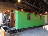 Železniční muzeum v Rize, úzkorozchodný osobní vůz pro rozchod 600 mm, 8.7.2016 © Jiří Mazal