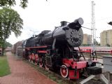 Železniční  muzeum ve Vilniusu,  lokomotiva TE-52.313 (odpovídající německé ř. 52), 9.7.2016 © Jiří Mazal