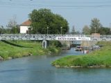 28.08.2016 - Uherské Hradiště: loď vplouvá do plavební komory © Radka Hořínková