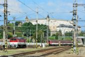 10.9.2016 - Zvolen osobná stanica: Zámok (hrad) zo stanice © Ondrej Krajňák