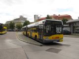 9.8.2016 - Berlín: autobusové nádraží Hertzallee, nechybí polský Solaris © Dominik Havel