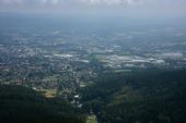 24.08.2016 - Ještěd: pohled na Liberec © Radek Hořínek