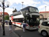 10.8.2016 - Norimberk: ''malý bratr dráhy'' IC Bus DB na lince Mannheim - Praha © Dominik Havel