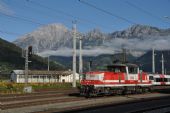 Záloha na nádraží v Saalfeldenu, lokomotiva ÖBB 1163.001; 07.09.2016 © Pavel Stejskal