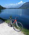 Kolo z půjčovny na břehu jezera v Zell am See; 08.09.2016 © Pavel Stejskal