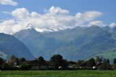 Kitzsteinhorn nad Kaprunem, pohled od Zell am See; 08.09.2016 © Pavel Stejskal