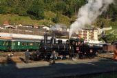 Lokomotiva BHStB 169, z této strany označená JŽ 73-019 v depu Zell am See; 10.09.2016 © Pavel Stejskal