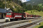 Lokomotiva Vs 82 na konečné dráhy Pinzgauerbahn v Krimmlu; 10.09.2016 © Pavel Stejskal