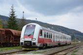 8.10.2016 - Medzilaborce: Vlak 8964 už vchádza do stanice © Ondrej Krajňák