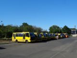 Oděsa, konečná autobusů Memorial 411. baterie, 4.8.2016 © Jiří Mazal