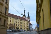26.10.2016 - Olomouc: Pohľad z ulice 1. máje na Námestie republiky © Ondrej Krajňák
