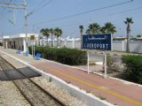 10.06.2010 - L'Aéroport: nástupiště směr Sousse (foto z vlaku) © PhDr. Zbyněk Zlinský