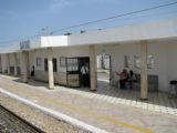 10.06.2010 - L'Aéroport: staniční budova na nástupišti směr Sousse (foto z vlaku) © PhDr. Zbyněk Zlinský
