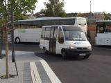 24.9.2016 - Görlitz: mikrobus Fiat polské společnosti Bieleccy na posledním spoji linky P do Zgorzelce © Dominik Havel