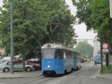 Záhřeb: tramvaj TMK 201 poblíž hlavního nádraží; 11.5.2016 © Libor Peltan