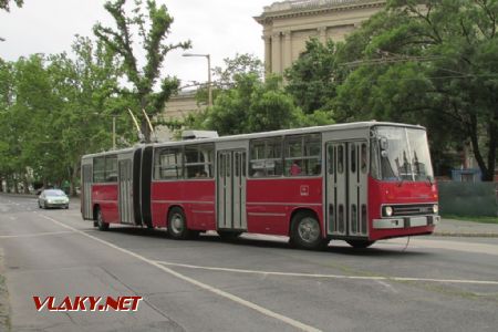 Leštěnka 280T na historické lince poblíž Állatkert; 15.5.2016 © Libor Peltan